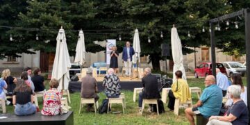 Olivia Guaraldo e Nicola Pasqualicchio