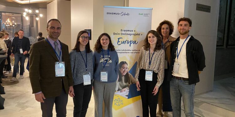 da sinistra: Placido Sangiorgio (UNIFI) , Federica Longo (UNIVR), Anita D'Agostini (UNIVR), Irene Bolognesi (UNIFI), Alessandra Lovato (UNIVR), Francesco Ferroni (UNIFI)