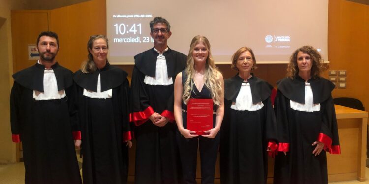 Da sn. Marco Cambiaghi, Laura Calderan, Daniele dell'Orco, Elsa Guidorizzi, Maria Teresa Scupoli, Barbara Cisterna