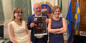 Da sinistra Sidia Fiorato,  Felice Gambin e Silvia Bigliazzi