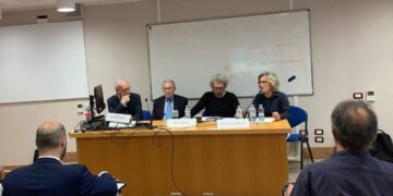 Da sinistra: Giuseppe Comotti, Mauro Regis, Tommaso Tuppini, Olivia Guaraldo
