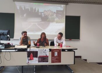 Da sn. Aldo Ottobrino, Lella Costa e Nicola Cadoni