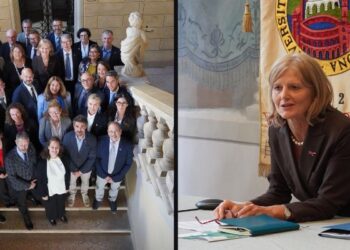 La squadra di governo della Rettrice Chiara Leardini