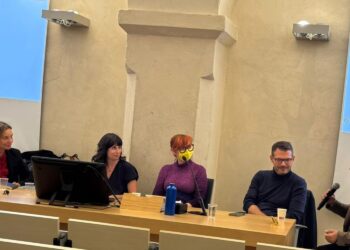 Da sx: Monica Molteni, Jessica Bianchera, Erika Olea, Domenico Quaranta, Luca Bochicchio