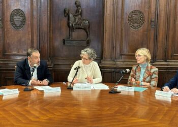 Da sx Antonella Arzone, Leonardo Latella, Marta Ugolini, Valentina Moro, Luigi Tronca