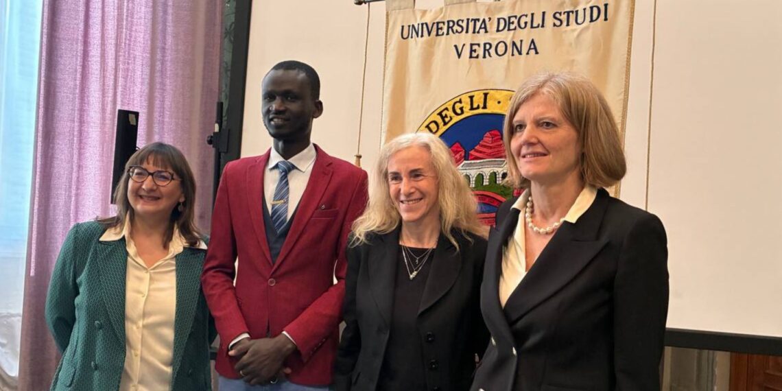 Da sinistra: Stefania Potrandolfo, Apollo Pach,