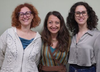 Da sx: Camilla Dongili, Michela Rimondini, Chiara Tomasi.