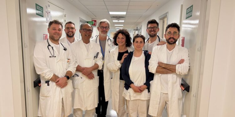 Da sx: Andrea Dalbeni, Marco Vicardi, David Sacerdoti, Michele Milella, Alessandra Auriemma, Martina Faccini, Michele Bevilacqua, Filippo Cattazzo.