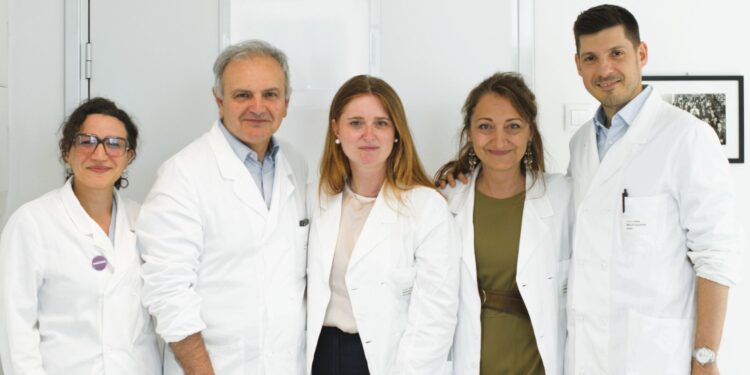 Da sx: Gabriella Lionetto, Roberto Salvia, Veronica Marinelli, Michela Rimondini, Giuseppe Malleo