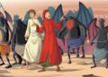 Foto tratta dalla Divina Commedia per bambini, di Paolo Pellegrini, illustrazione di Fabiano Fiorin, edizioni Hachette